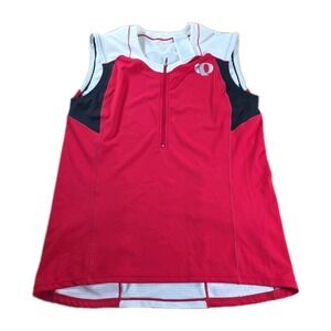 Pearl Izumi Women's Red Sleeveless Top